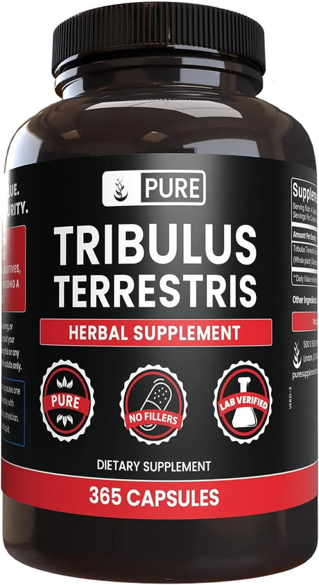 PURE ORIGINAL INGREDIENTS - Pure Original Ingredients Tribulus Terrestris 365 Capsulas - The Red Vitamin MX - Suplementos Alimenticios - {{ shop.shopifyCountryName }}