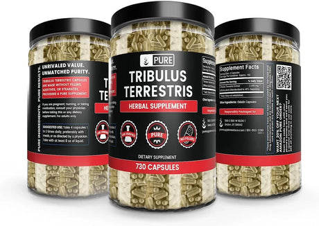 PURE ORIGINAL INGREDIENTS - Pure Original Ingredients Tribulus Terrestris 730 Capsulas - The Red Vitamin MX - Suplementos Alimenticios - {{ shop.shopifyCountryName }}