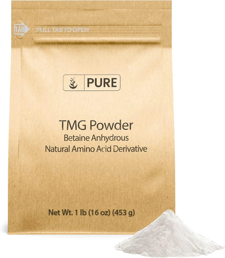 PURE ORIGINAL INGREDIENTS - Pure Original Ingredients Trimethylglycine TMG 453Gr. - The Red Vitamin MX - Suplementos Alimenticios - {{ shop.shopifyCountryName }}