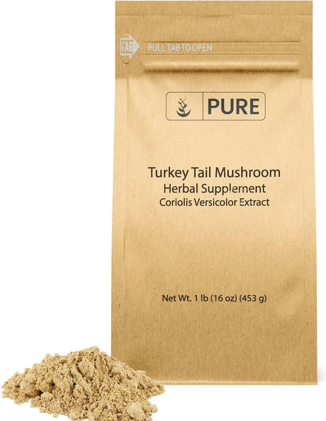 PURE ORIGINAL INGREDIENTS - Pure Original Ingredients Turkey Tail Mushroom Powder 453Gr. - The Red Vitamin MX - Suplementos Alimenticios - {{ shop.shopifyCountryName }}