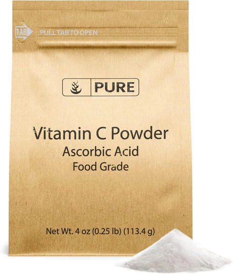 PURE ORIGINAL INGREDIENTS - Pure Original Ingredients Vitamin C Powder 113.4 Gr. - The Red Vitamin MX - Suplementos Alimenticios - {{ shop.shopifyCountryName }}