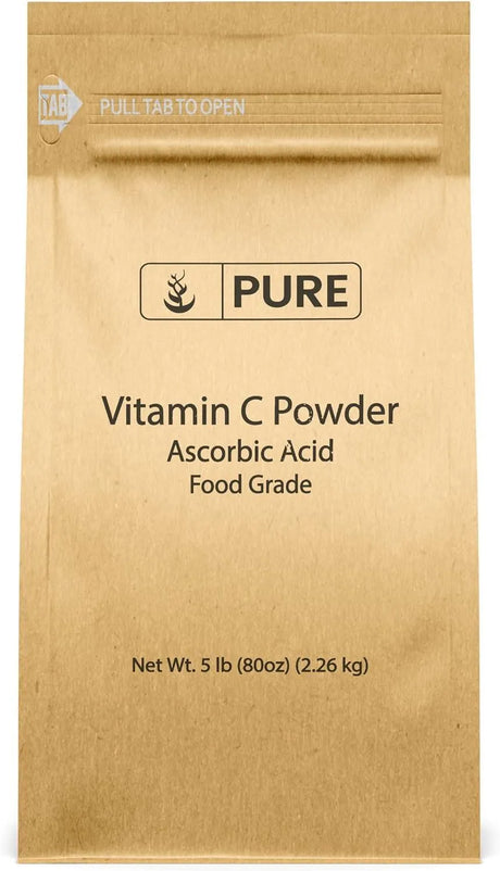 PURE ORIGINAL INGREDIENTS - Pure Original Ingredients Vitamin C Powder 2.26 Kg. - The Red Vitamin MX - Suplementos Alimenticios - {{ shop.shopifyCountryName }}