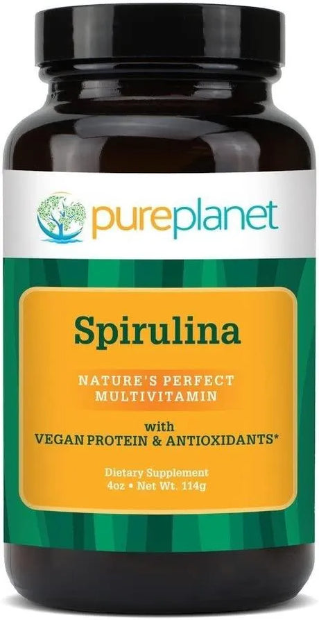 PURE PLANET - Pure Planet Premium Spirulina Powder 114Gr - The Red Vitamin MX - Suplementos Alimenticios - {{ shop.shopifyCountryName }}