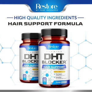 PURE RESEARCH - Pure Research DHT Blocker Hair Growth Support 60 Capsulas - The Red Vitamin MX - Suplementos Alimenticios - {{ shop.shopifyCountryName }}