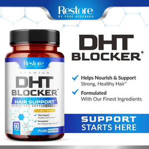 PURE RESEARCH - Pure Research DHT Blocker Hair Growth Support 60 Capsulas - The Red Vitamin MX - Suplementos Alimenticios - {{ shop.shopifyCountryName }}