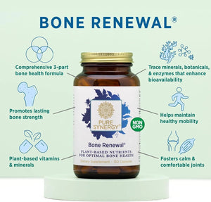 PURE SYNERGY - PURE SYNERGY Bone Renewal 150 Capsulas - The Red Vitamin MX - Suplementos Alimenticios - {{ shop.shopifyCountryName }}