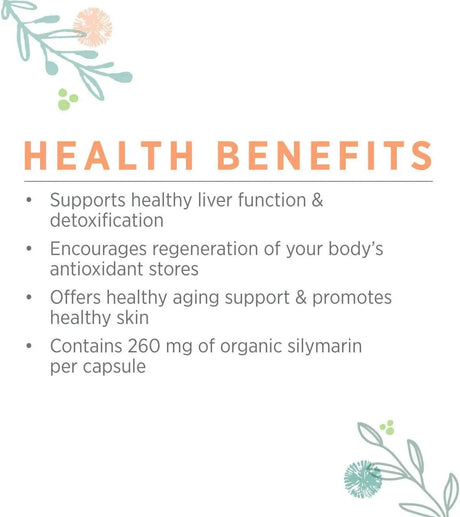 PURE SYNERGY - PURE SYNERGY SuperPure Milk Thistle Extract 60 Capsulas - The Red Vitamin MX - Suplementos Alimenticios - {{ shop.shopifyCountryName }}