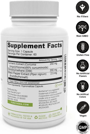 PURE THERAPRO RX - Pure Therapro Rx DIM 3+ 60 Capsulas - The Red Vitamin MX - Suplementos Alimenticios - {{ shop.shopifyCountryName }}