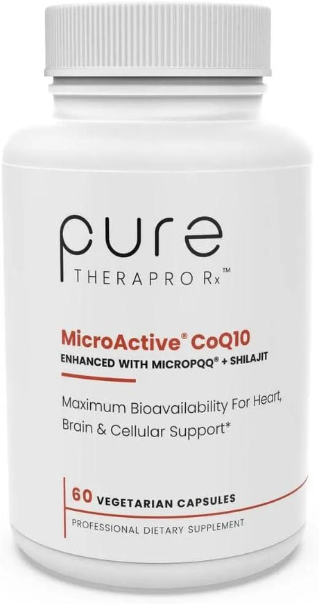 PURE THERAPRO RX - Pure Therapro Rx MicroActive CoQ10 Enhanced with MicroPQQ + Shilajit 60 Capsulas - The Red Vitamin MX - Suplementos Alimenticios - {{ shop.shopifyCountryName }}