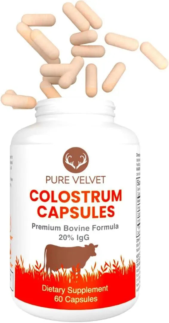 PURE VELVET - Pure Velvet Bovine Colostrum 60 Capsulas - The Red Vitamin MX - Suplementos Alimenticios - {{ shop.shopifyCountryName }}