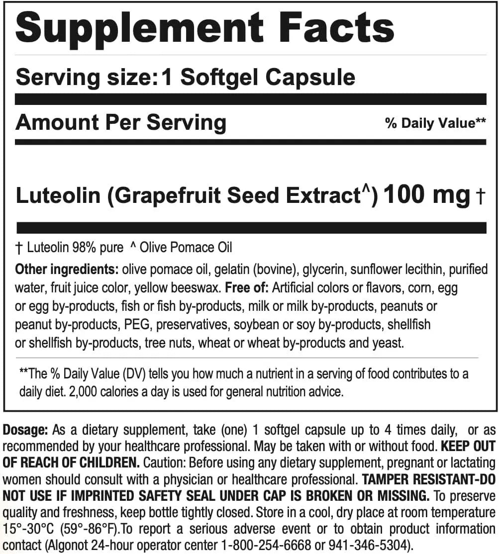 PURELUT - PureLut Pure liposomal Luteolin 60 Capsulas - The Red Vitamin MX - Suplementos Alimenticios - {{ shop.shopifyCountryName }}