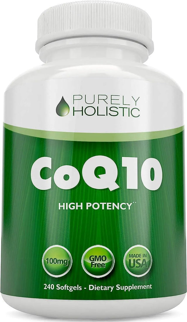 PURELY HOLISTIC - Purely Holistic CoQ10 100Mg. 240 Capsulas Blandas - The Red Vitamin MX - Suplementos Alimenticios - {{ shop.shopifyCountryName }}