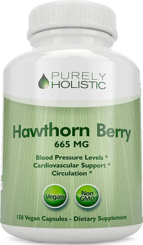 PURELY HOLISTIC - Purely Holistic Hawthorn Berry Capsules 665Mg. 150 Capsulas - The Red Vitamin MX - Suplementos Alimenticios - {{ shop.shopifyCountryName }}