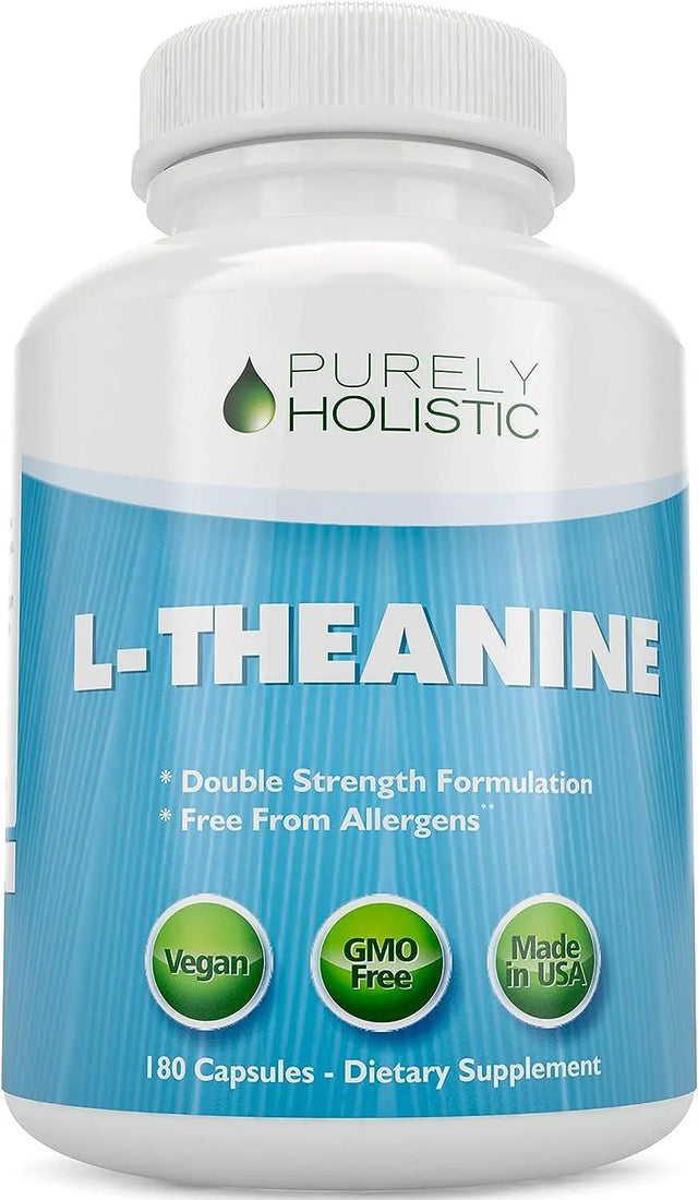 PURELY HOLISTIC - Purely Holistic L-Theanine 200Mg. 180 Capsulas - The Red Vitamin MX - Suplementos Alimenticios - {{ shop.shopifyCountryName }}