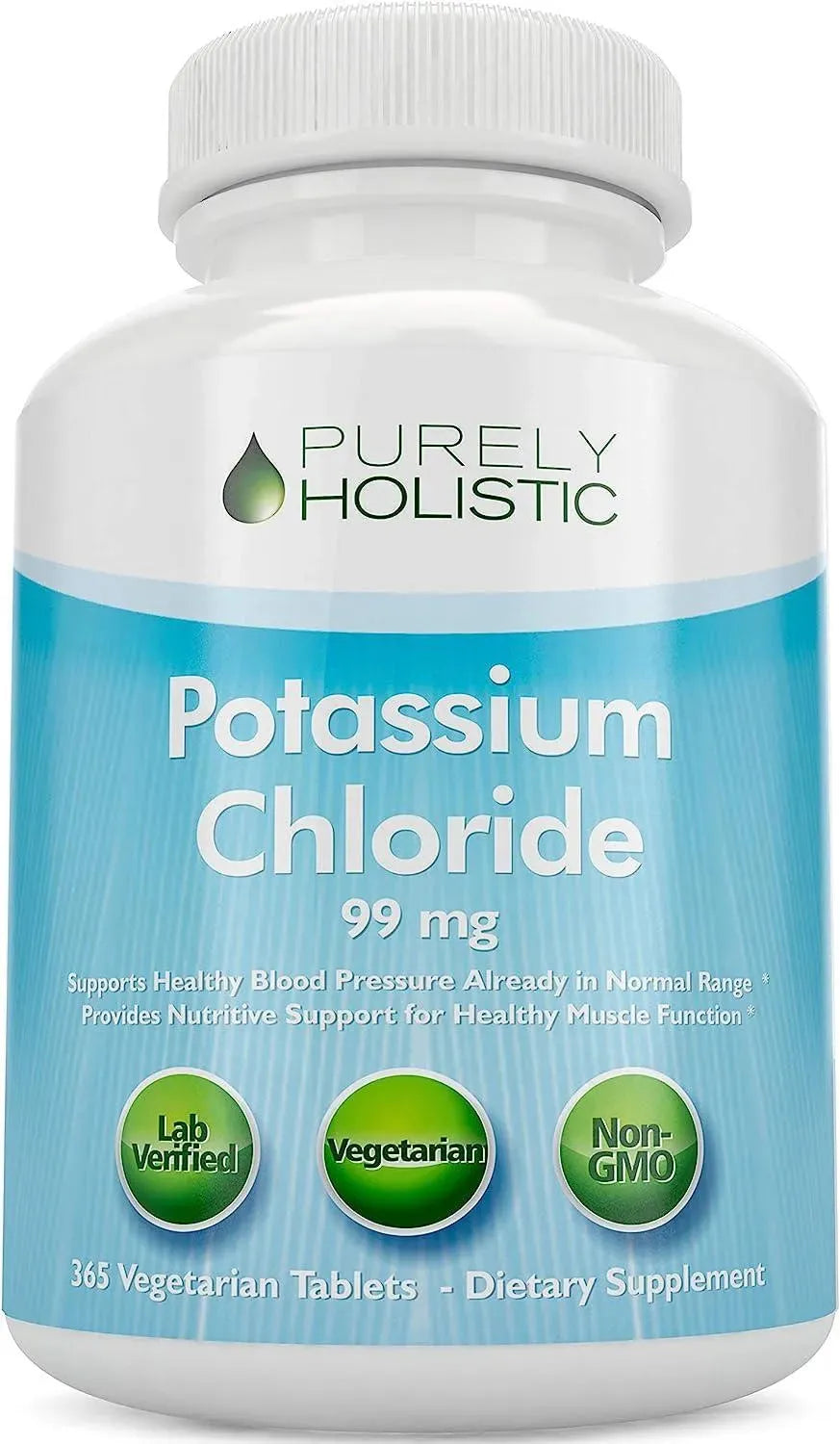 PURELY HOLISTIC - Purely Holistic Potassium Supplement 365 Tabletas - The Red Vitamin MX - Suplementos Alimenticios - {{ shop.shopifyCountryName }}