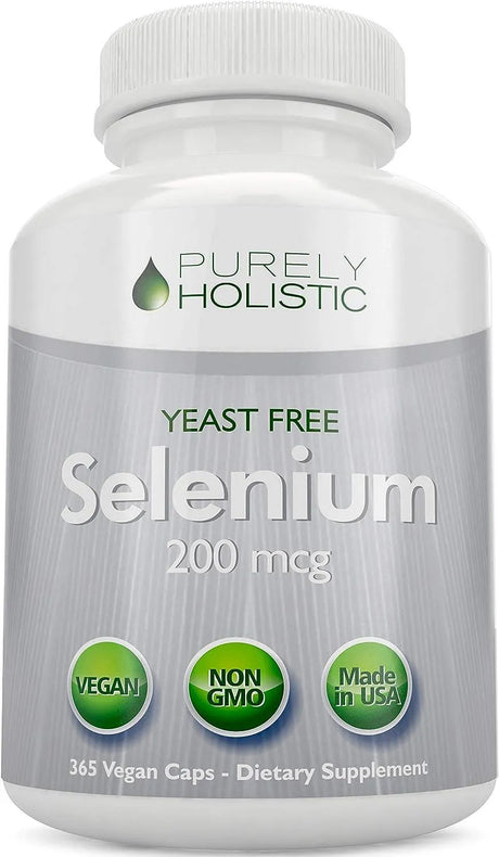 PURELY HOLISTIC - Purely Holistic Selenium 200mcg 365 Capsulas - The Red Vitamin MX - Suplementos Alimenticios - {{ shop.shopifyCountryName }}