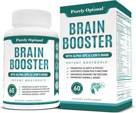 PURELY OPTIMAL - Purely Optimal Nootropic Brain Booster 60 Capsulas - The Red Vitamin MX - Suplementos Alimenticios - {{ shop.shopifyCountryName }}