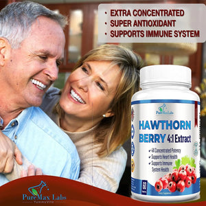 PUREMAX LABS - PureMax Labs Hawthorn Berry 4:1 Extract 2660Mg. 60 Capsulas - The Red Vitamin MX - Suplementos Alimenticios - {{ shop.shopifyCountryName }}