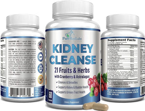 PUREMAX LABS - PureMax Labs Herbal Kidney Cleanse 60 Capsulas - The Red Vitamin MX - Suplementos Alimenticios - {{ shop.shopifyCountryName }}