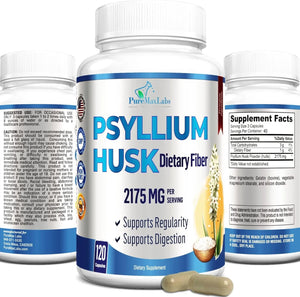 PUREMAX LABS - PureMax Labs Psyllium Husk 2175Mg. 120 Capsulas - The Red Vitamin MX - Suplementos Alimenticios - {{ shop.shopifyCountryName }}