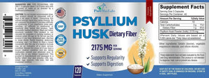 PUREMAX LABS - PureMax Labs Psyllium Husk 2175Mg. 120 Capsulas - The Red Vitamin MX - Suplementos Alimenticios - {{ shop.shopifyCountryName }}