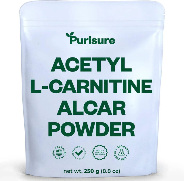 PURISURE - Purisure Acetyl L-Carnitine Powder 250Gr. - The Red Vitamin MX - Suplementos Alimenticios - {{ shop.shopifyCountryName }}