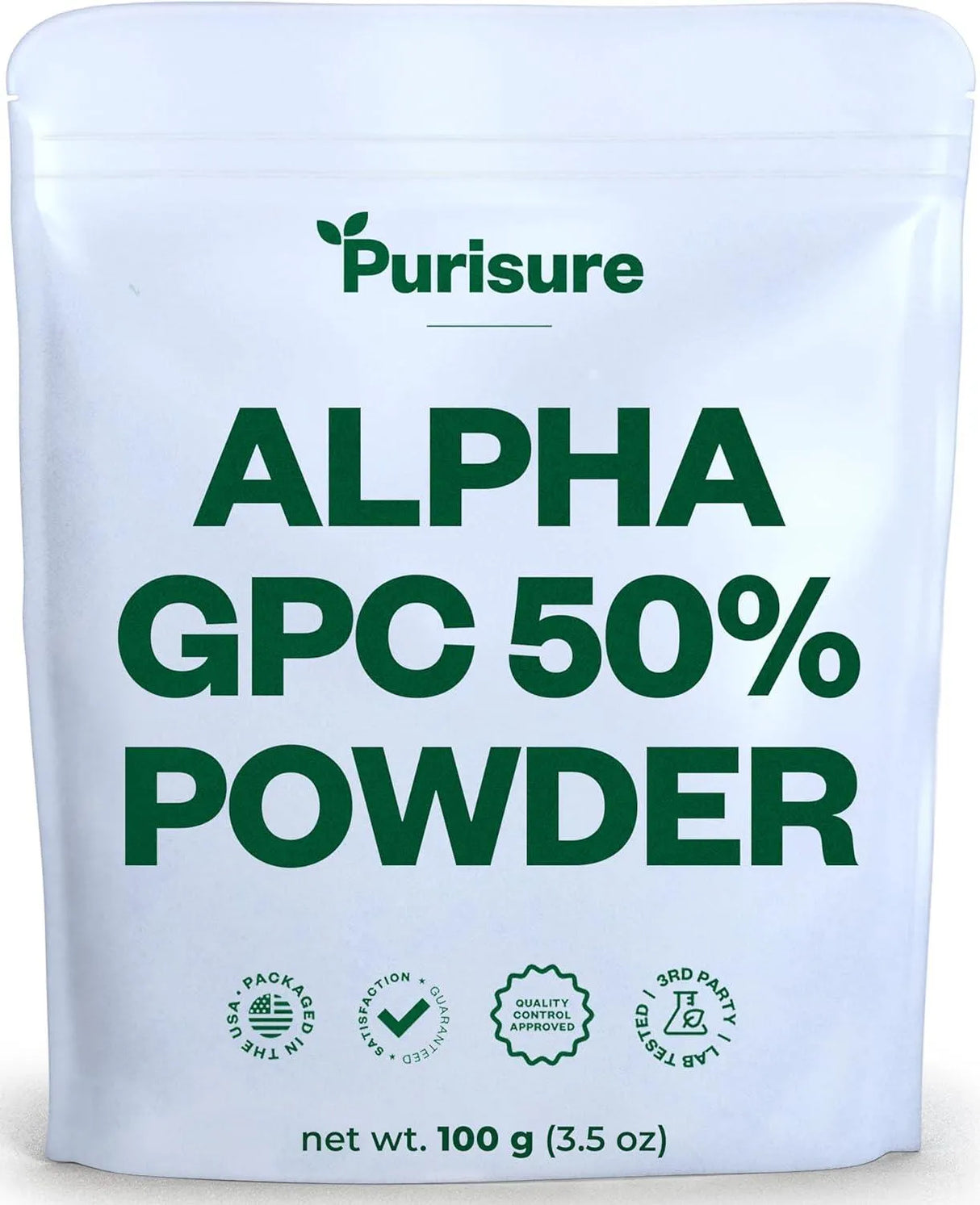 PURISURE - Purisure Alpha GPC 50% Powder 100Gr. - The Red Vitamin MX - Suplementos Alimenticios - {{ shop.shopifyCountryName }}