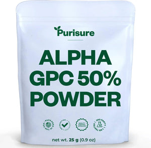 PURISURE - Purisure Alpha GPC 50% Powder 25Gr. - The Red Vitamin MX - Suplementos Alimenticios - {{ shop.shopifyCountryName }}