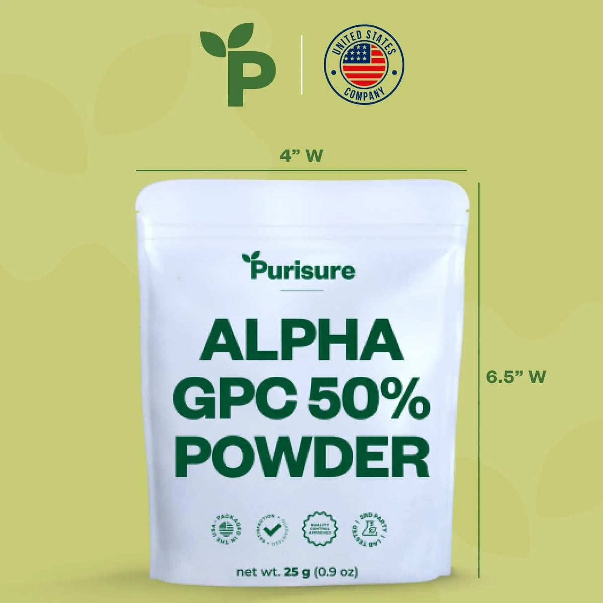 PURISURE - Purisure Alpha GPC 50% Powder 25Gr. - The Red Vitamin MX - Suplementos Alimenticios - {{ shop.shopifyCountryName }}