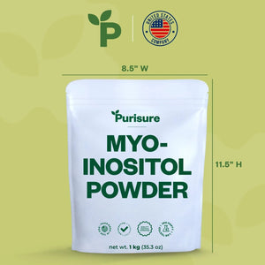 PURISURE - Purisure Myo-Inositol Powder 1Kg. - The Red Vitamin MX - Suplementos Alimenticios - {{ shop.shopifyCountryName }}