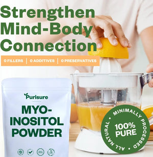 PURISURE - Purisure Myo Inositol Powder 250Gr. - The Red Vitamin MX - Suplementos Alimenticios - {{ shop.shopifyCountryName }}