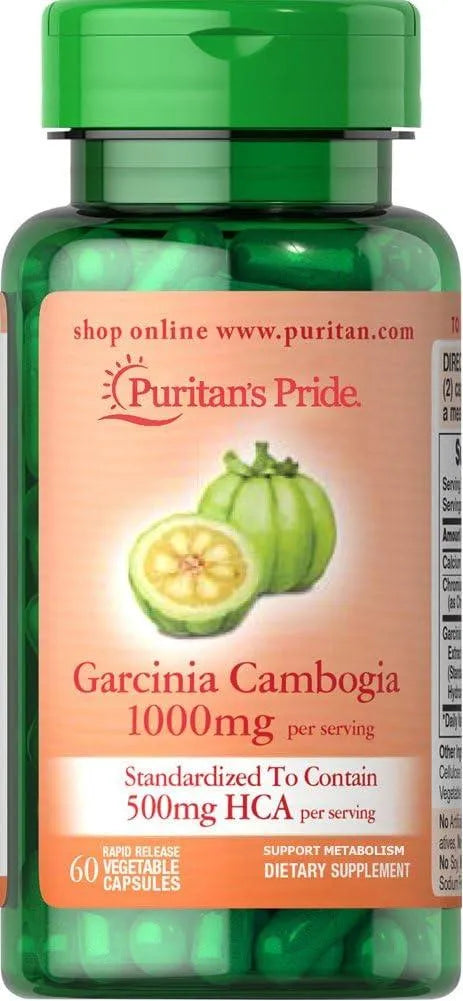 PURITAN'S PRIDE - Puritan's Pride Garcinia Cambogia 1000Mg. 60 Capsulas - The Red Vitamin MX - Suplementos Alimenticios - {{ shop.shopifyCountryName }}