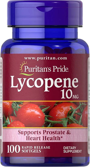 PURITAN'S PRIDE - Puritan's Pride Lycopene 10Mg. 100 Capsulas Blandas - The Red Vitamin MX - Suplementos Alimenticios - {{ shop.shopifyCountryName }}