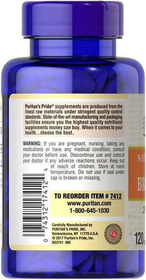 PURITAN'S PRIDE - Puritan's Pride Natural Pineapple Enzyme Bromelain 250Mg. 120 Capsulas - The Red Vitamin MX - Suplementos Alimenticios - {{ shop.shopifyCountryName }}