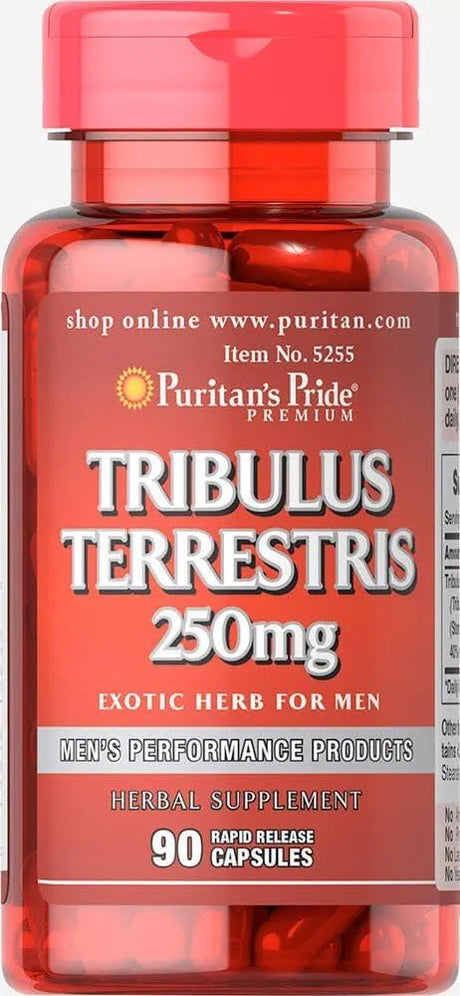 PURITAN'S PRIDE - Puritan's Pride Tribulus Terrestris 250Mg. 90 Capsulas - The Red Vitamin MX - Suplementos Alimenticios - {{ shop.shopifyCountryName }}