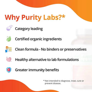 PURITY LABS - Purity Labs Organic Turmeric Curcumin with Black Pepper Bioperine 2,250Mg. 120 Capsulas - The Red Vitamin MX - Suplementos Alimenticios - {{ shop.shopifyCountryName }}