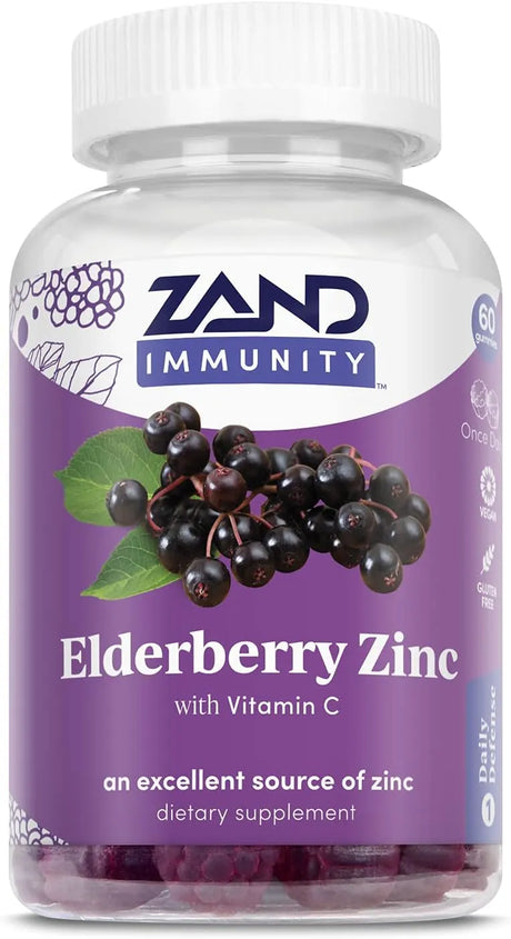 ZAND - Zand Elderberry Zinc Immunity Gummies 60 Gomitas - The Red Vitamin MX - Suplementos Alimenticios - {{ shop.shopifyCountryName }}