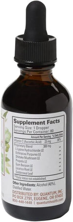 QUANTUM HEALTH - Quantum Health SuperLysine+ Liquid Immune Support Supplement 59Ml. - The Red Vitamin MX - Suplementos Alimenticios - {{ shop.shopifyCountryName }}