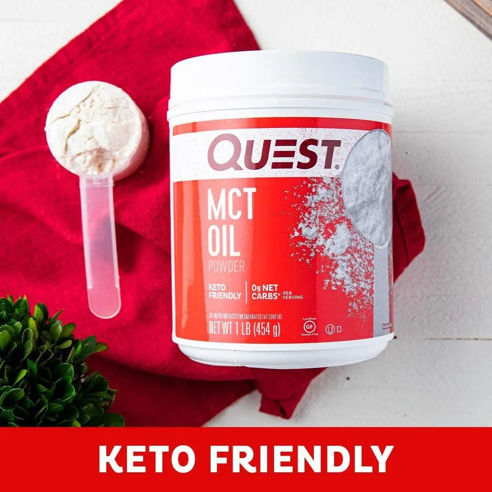 QUEST NUTRITION - Quest Nutrition MCT Powder Oil 454Gr. - The Red Vitamin MX - Suplementos Alimenticios - {{ shop.shopifyCountryName }}