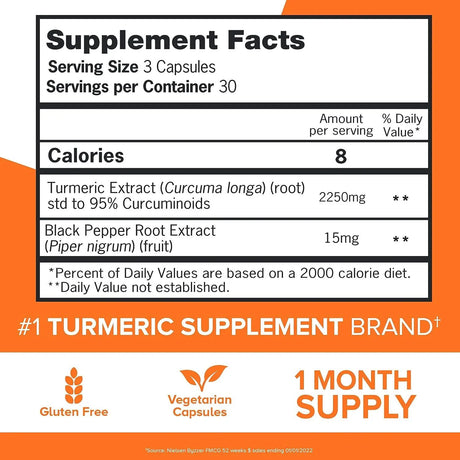 QUNOL - Qunol Turmeric Curcumin with Black Pepper 2250Mg. 90 Capsulas - The Red Vitamin MX - Suplementos Alimenticios - {{ shop.shopifyCountryName }}