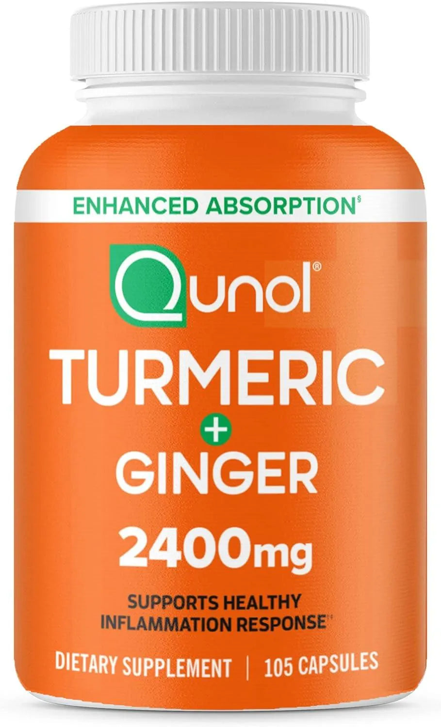 QUNOL - Qunol Turmeric Curcumin with Black Pepper & Ginger 105 Capsulas - The Red Vitamin MX - Suplementos Alimenticios - {{ shop.shopifyCountryName }}