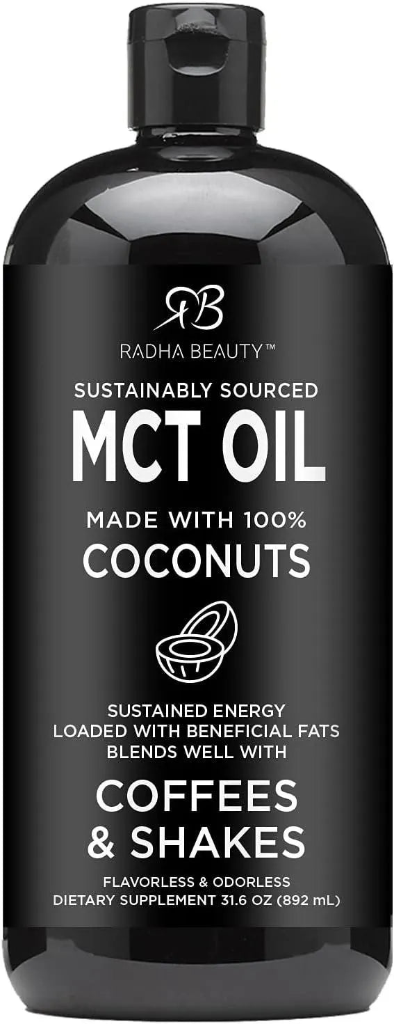 RADHA BEAUTY - Radha Beauty Premium MCT Oil 892Ml. - The Red Vitamin MX - Suplementos Alimenticios - {{ shop.shopifyCountryName }}