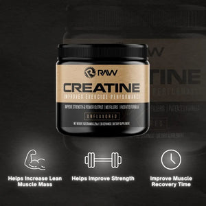 RAW NUTRITION - RAW Nutrition Creatine Monohydrate Powder Unflavored 30 Servicios 150Gr. - The Red Vitamin MX - Suplementos Alimenticios - {{ shop.shopifyCountryName }}