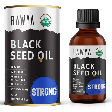 RAWYA - RAWYA Black Seed Oil Extra Strong 100Ml. - The Red Vitamin MX - Suplementos Alimenticios - {{ shop.shopifyCountryName }}