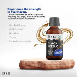 RAWYA - RAWYA Black Seed Oil Extra Strong 100Ml. - The Red Vitamin MX - Suplementos Alimenticios - {{ shop.shopifyCountryName }}