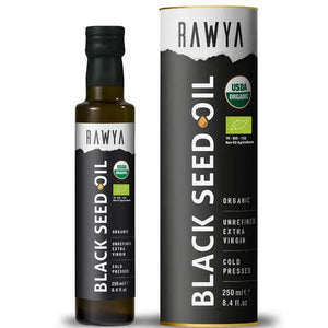 RAWYA - RAWYA Black Seed Oil Organic 250Ml. - The Red Vitamin MX - Suplementos Alimenticios - {{ shop.shopifyCountryName }}