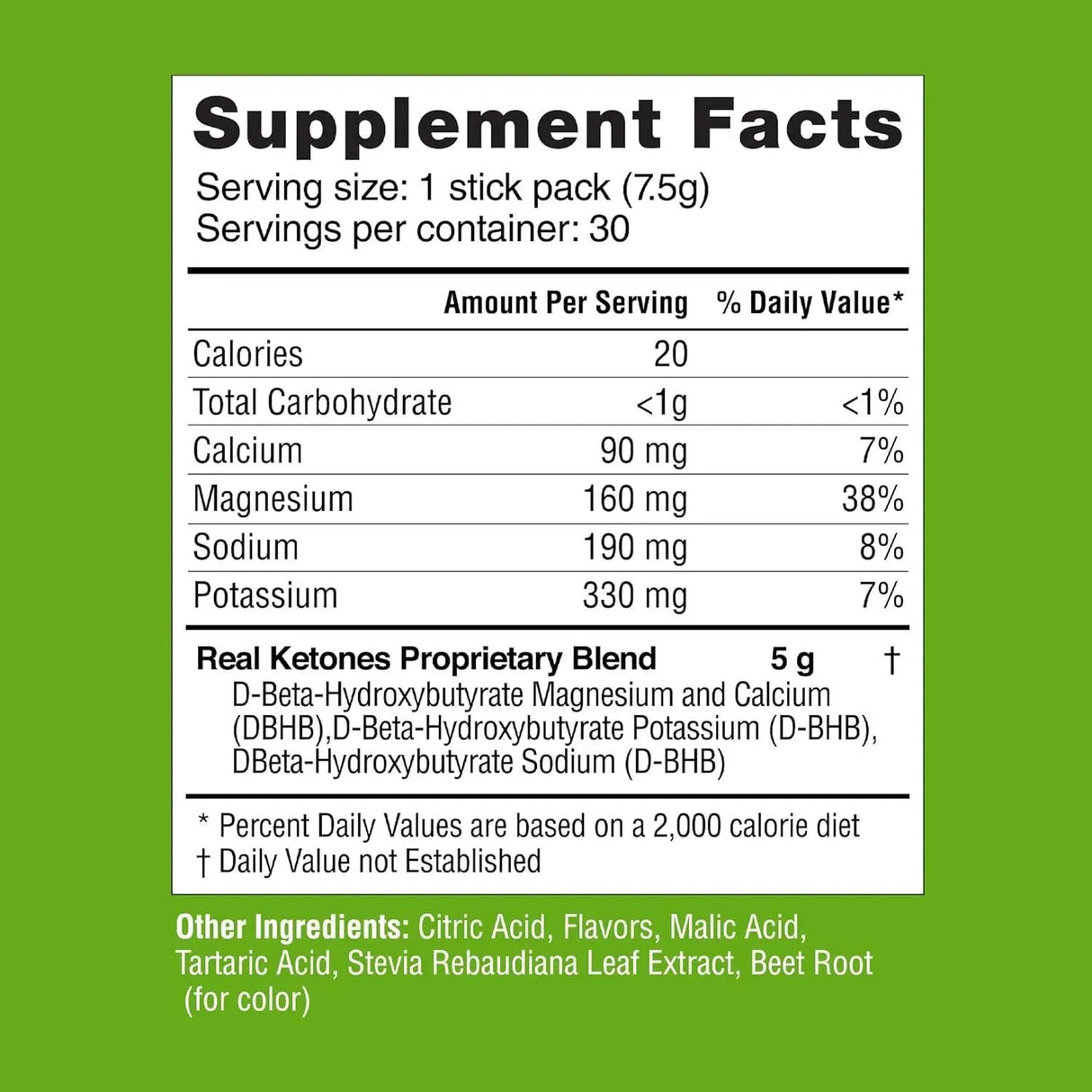 REAL KETONES - Real Ketones BHB Exogenous Ketones Drink Mix Packets 30 Paquetes - The Red Vitamin MX - Suplementos Alimenticios - {{ shop.shopifyCountryName }}