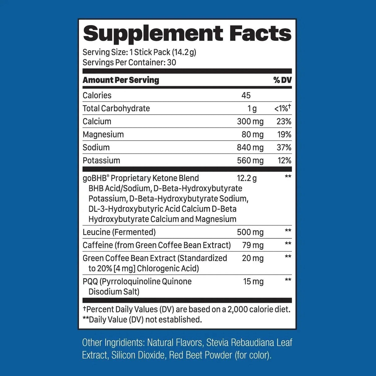 REAL KETONES - Real Ketones Intermittent Fasting Drink Mix for Men 30 Paquetes - The Red Vitamin MX - Suplementos Alimenticios - {{ shop.shopifyCountryName }}