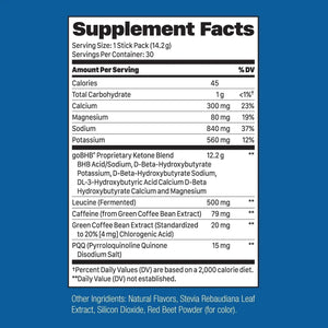 REAL KETONES - Real Ketones Intermittent Fasting Drink Mix for Men 30 Paquetes - The Red Vitamin MX - Suplementos Alimenticios - {{ shop.shopifyCountryName }}