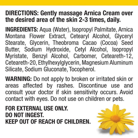 REAL RELIEF - Real Relief Arnica Cream 4 Oz. 2 Pack - The Red Vitamin MX - Suplementos Alimenticios - {{ shop.shopifyCountryName }}